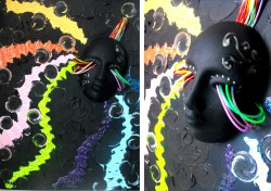 Picturi abstracte/ moderne Sonic rainbow