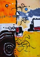 Picturi abstracte/ moderne Calatorie in abstract