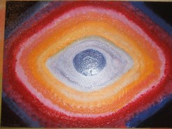 Picturi abstracte/ moderne Ochiul lui dumnezeu