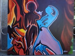 Picturi abstracte/ moderne Flamenco