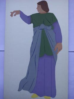 Picturi acuarela Sarmatian noble 2