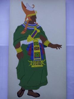 Picturi acuarela The Egyptians Pharaoh