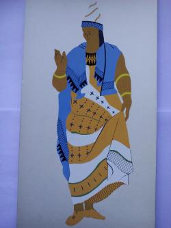 Picturi acuarela The Etruscan Noble