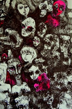 Picturi alb negru Expozitie de chipuri