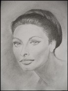 Picturi alb negru  sophia loren