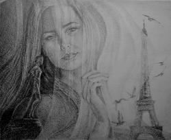 Picturi alb negru Paris