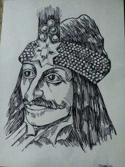 Picturi alb negru V Tepes