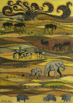 Picturi cu animale Migration