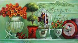 Picturi cu flori antiquites du jardin