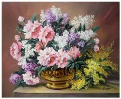 Picturi cu flori PRIMAVARA IN DAR (2)