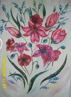 Picturi cu flori Decor!