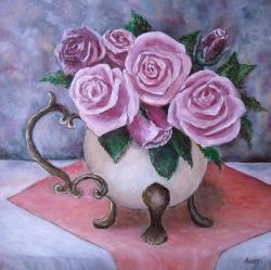 Picturi cu flori Trandafiri -