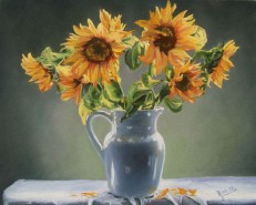 Picturi cu flori Floarea soarelui  1