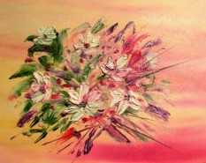Picturi cu flori Glasul florilor