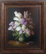 Picturi cu flori Dan scurtu - liliac