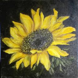 Picturi cu flori Floare de aur