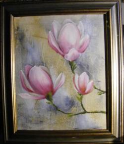 Picturi cu flori Magnolie I