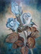 Picturi cu flori Blue rose