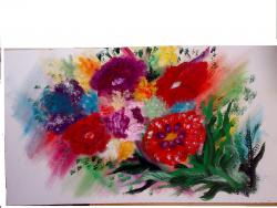 Picturi cu flori Flowers in colors