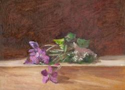 Picturi cu flori violete .6