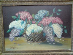 Picturi cu flori Liliac