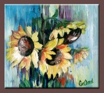 Picturi cu flori Floare soarelui