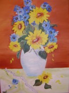 Picturi cu flori Adieri de vara