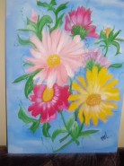 Picturi cu flori Buchet de flori