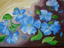 Picturi cu flori Dansul florilor