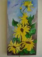 Picturi cu flori In cautarea soarelui