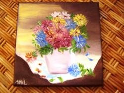 Picturi cu flori Toamna cu flori