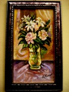 Picturi cu flori Crizanteme1