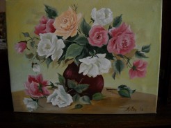 Picturi cu flori Trandafiri 25