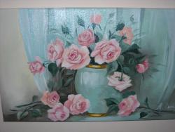 Picturi cu flori trandafiri 6