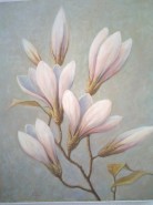 Picturi cu flori Magnolie