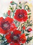 Picturi cu flori Macii