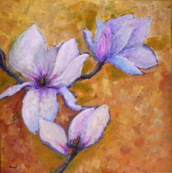 Picturi cu flori Magnolii 1