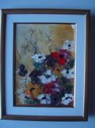 Picturi cu flori Flori abstracte 5