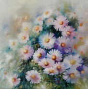 Picturi cu flori Toamna florala