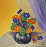 Picturi cu flori Primole