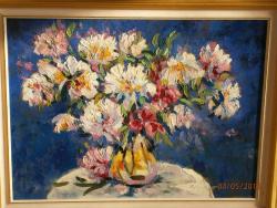 Picturi cu flori crizanteme