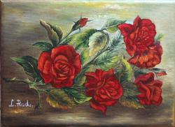 Picturi cu flori Un Trandafir cu Spini