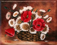 Picturi cu flori Vis de vara
