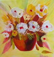 Picturi cu flori Anemone