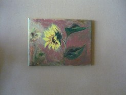Picturi cu flori Floarea soarelui 1