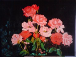 Picturi cu flori Trandafiri