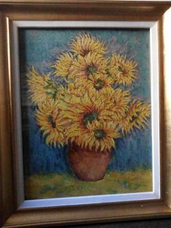 Picturi cu flori flori 01 , anii 90