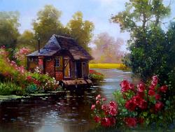 Picturi cu peisaje refugiu 5