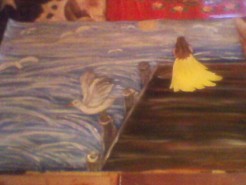 Picturi cu peisaje Priveste marea 