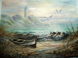 Picturi cu peisaje Farul .